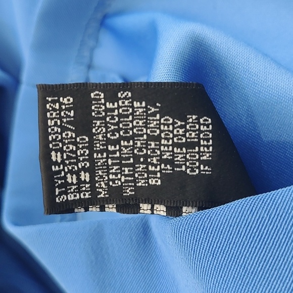 New ALYX Sleeveless Stretch Fitted Sheath Dress Pacific Blue Size 6 NWT - Picture 9 of 9